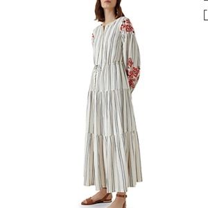 KAREN MILLEN Embroidered Maxi Dress